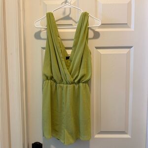 Lulu's Lime Green Romper